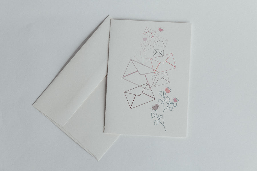 Love Letters Greeting Card || Woodson & Co.